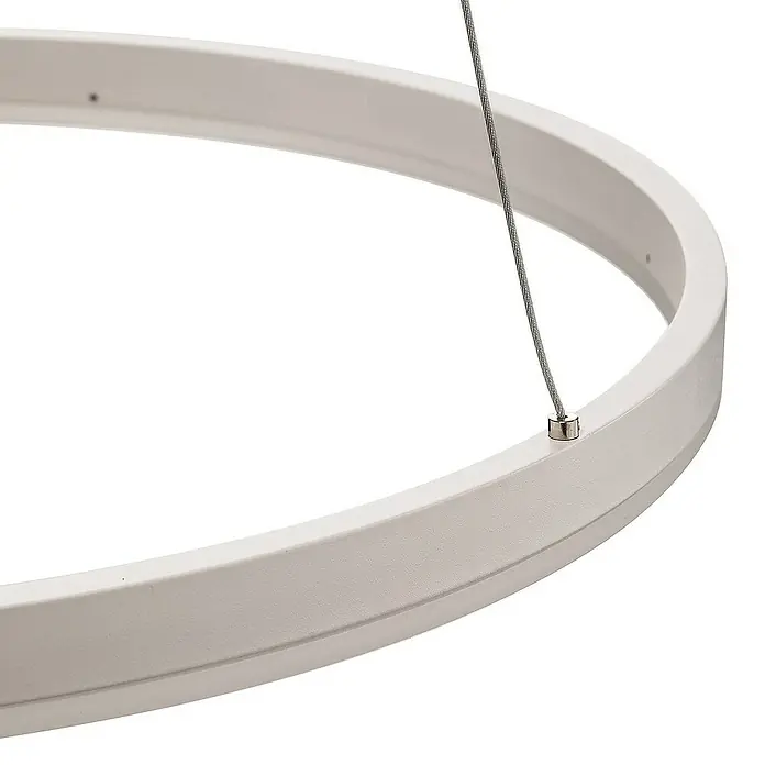 Arcchio Pendelleuchte Albiona - L x B x H: 60 x 60 x 3,5 cm, weiß / opal, weiß