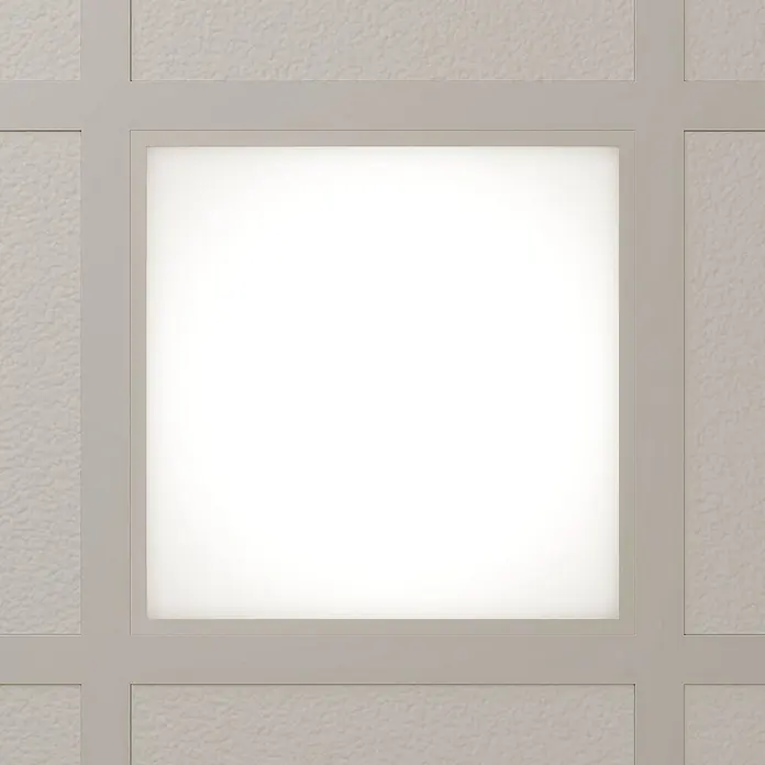 Arcchio Einbaupanel Vinas - L x B x H: 62 x 62 x 2,5 cm, Warmweiß