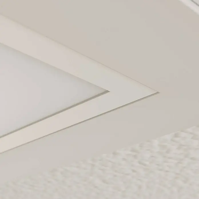 Arcchio Einbaupanel Vinas - L x B x H: 62 x 62 x 1,1 cm, Neutralweiß