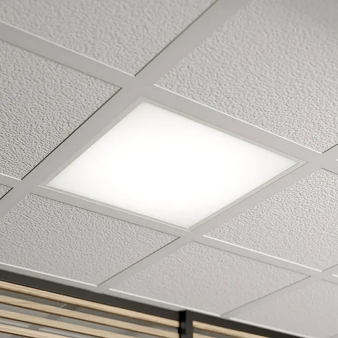 Arcchio Einbaupanel Vinas - L x B x H: 62 x 62 x 1,1 cm, Neutralweiß