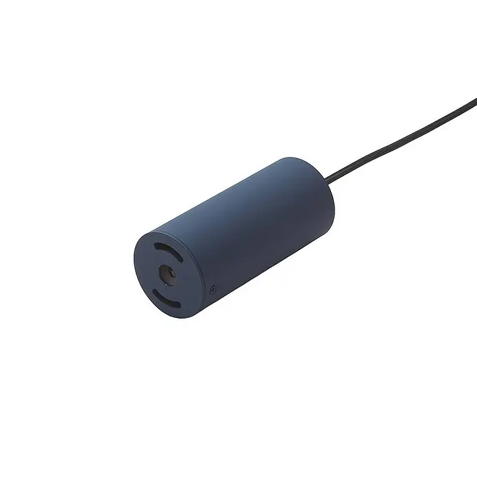 Lucande Pendelleuchte Plarion - L x B x H: 9 x 9 x 10,5 cm, blau, sandBlau