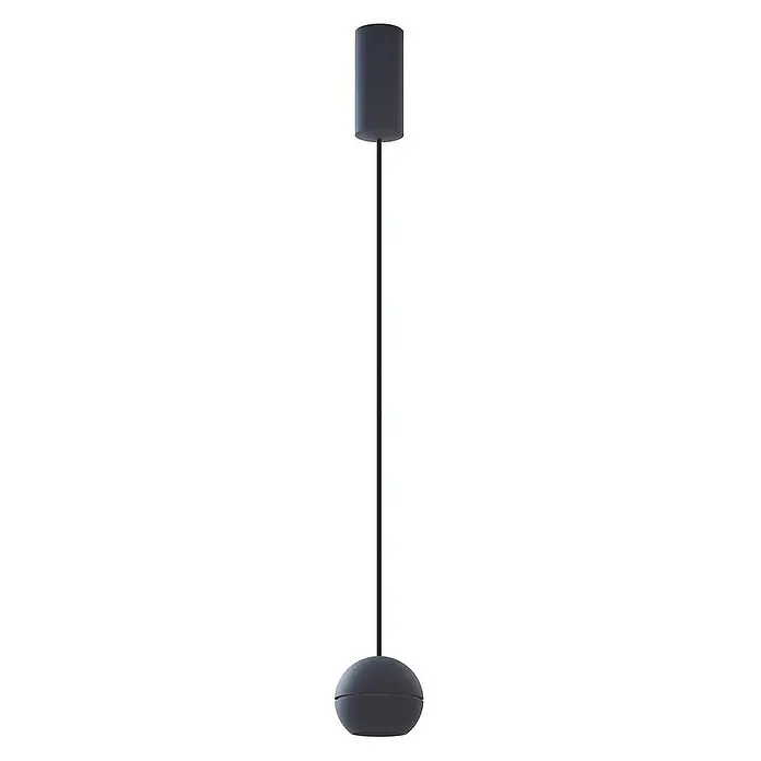 Lucande Pendelleuchte Plarion - L x B x H: 9 x 9 x 10,5 cm, blau, sandBlau