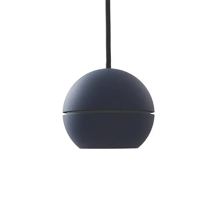 Lucande Pendelleuchte Plarion - L x B x H: 9 x 9 x 10,5 cm, blau, sandBlau