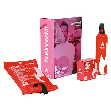 Kit de protección contra incendios Securikit Businesskit (Apto para: Incendios incipientes)