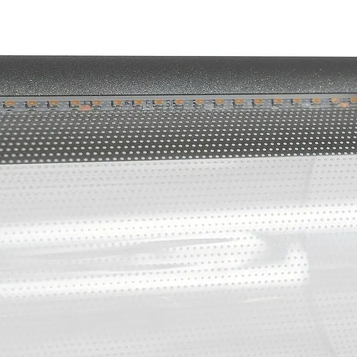 Lucande Pendelleuchte Alania - L x B x H: 90,5 x 9,5 x 9,5 cm, klar / transparent, grau, gold, transparent