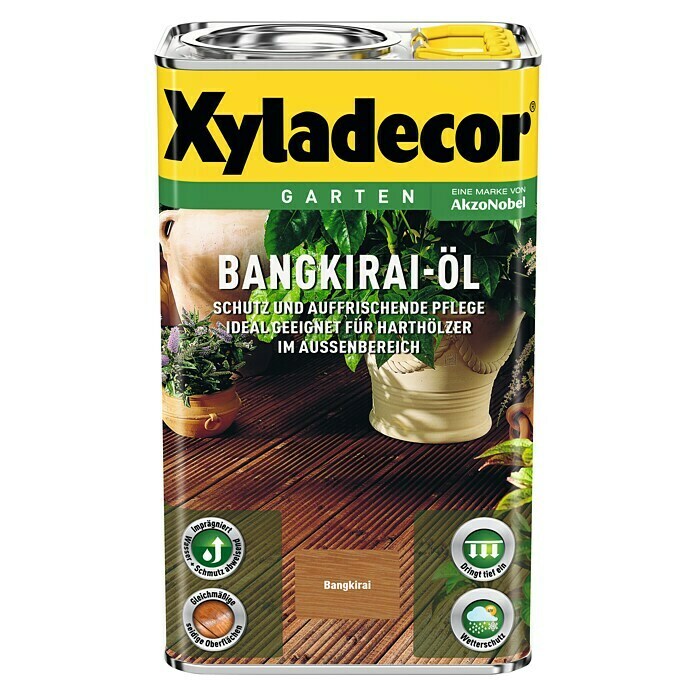Xyladecor Bangkirai-Öl (Bangkirai, 2,5 l, Seidenglänzend)