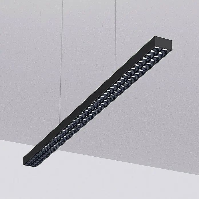 Arcchio Pendelleuchte Jolinda - schwarz, Schwarz