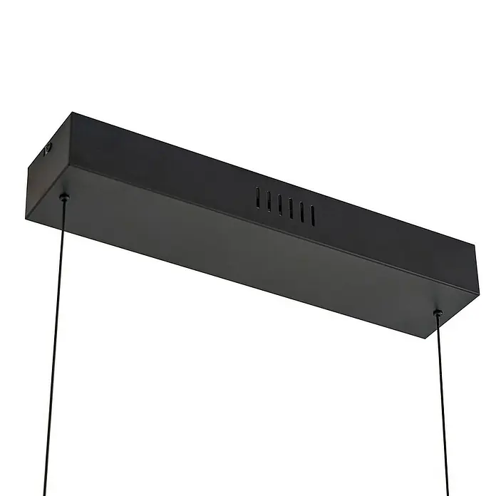 Lucande Pendelleuchte Lucande - L x B x H: 120 x 4 x 4 cm, schwarz, Schwarz, weiß