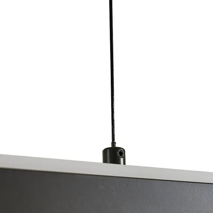 Lucande Pendelleuchte Lucande - L x B x H: 120 x 4 x 4 cm, schwarz, Schwarz, weiß