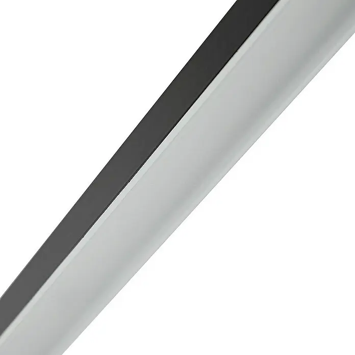 Lucande Pendelleuchte Solvar - L x B x H: 117 x 3 x 3 cm, schwarz, Schwarz