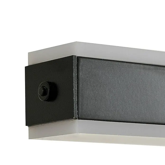Lucande Pendelleuchte Lucande - L x B x H: 120 x 4 x 4 cm, schwarz, Schwarz, weiß