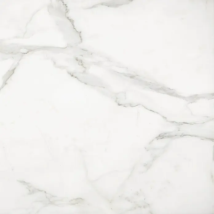 Fliesenmuster Versilia Marmi15 x 15 cm, Weiß/Grau, Matt - Helle Marmorfliese mit zarten grauen Adern. Elegant und zeitlos, ideal für stilvolle Innenräume mit einem luxuriösen Touch.