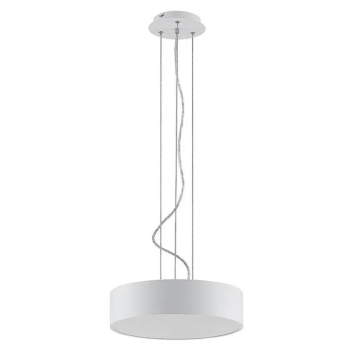 Arcchio Pendelleuchte Noabelle - L x B x H: 40 x 40 x 10 cm, weiß / opal, weiß