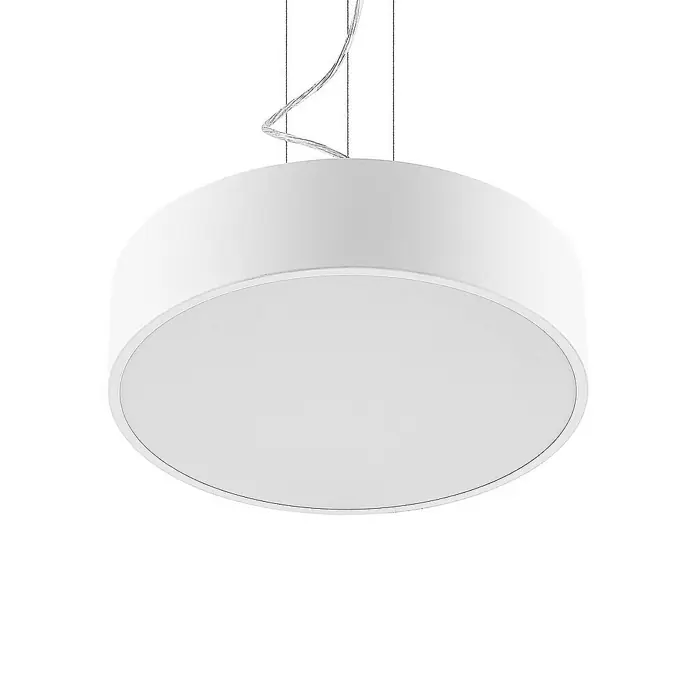 Arcchio Pendelleuchte Noabelle - L x B x H: 40 x 40 x 10 cm, weiß / opal, weiß