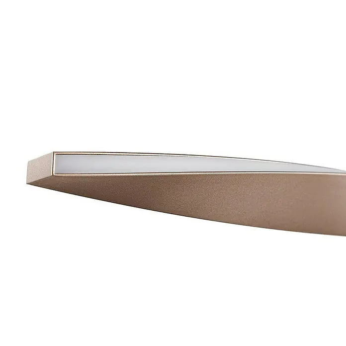 Lindby Pendelleuchte Jaren - L x B x H: 100 x 4 x 1 cm, braun / rost, braun, Schwarz
