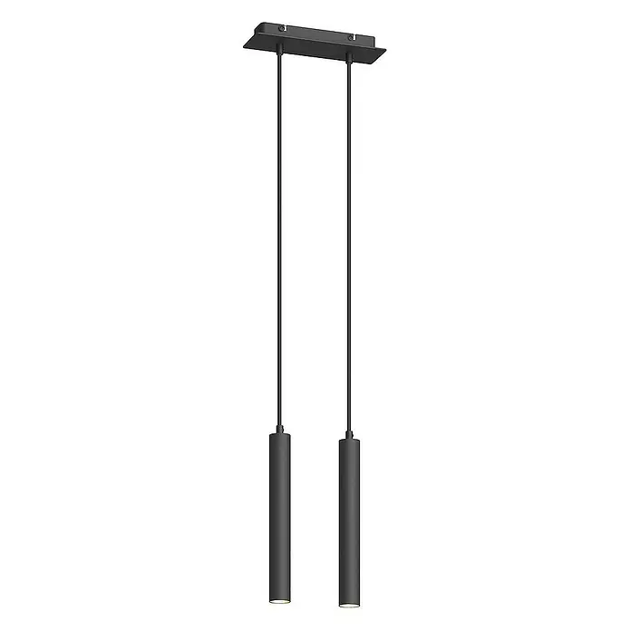 Arcchio Pendelleuchte Franka - schwarz, Schwarz (RAL 9005)