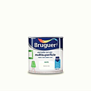 Bruguer Esmalte de color Acrylic Multisuperficie (Blanco Roto, 250 ml, Mate)