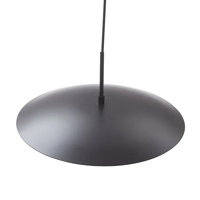 Lindby Pendelleuchte Tiama - L x B x H: 40 x 40 x 24 cm, schwarz, Schwarz, gold