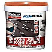 Rubson Silicona líquida Aquablock SL3000 (Rojo, 5 kg)