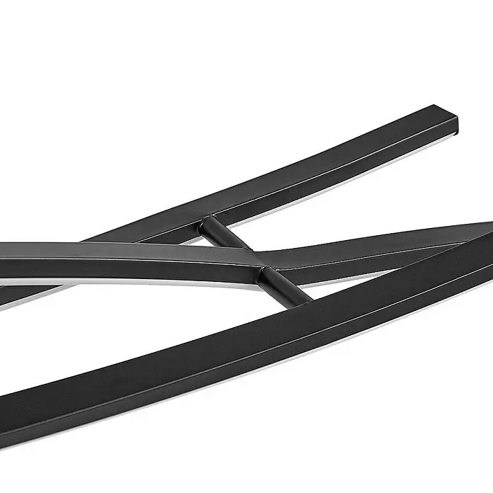 Lucande Pendelleuchte Sayori - schwarz, Schwarz, weiß