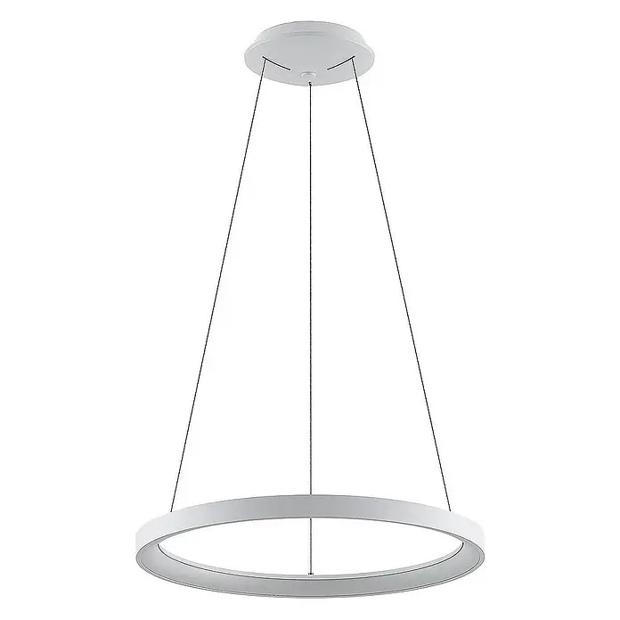 Arcchio Pendelleuchte Vivy - L x B x H: 58 x 58 x 3,5 cm, weiß / opal, weiß