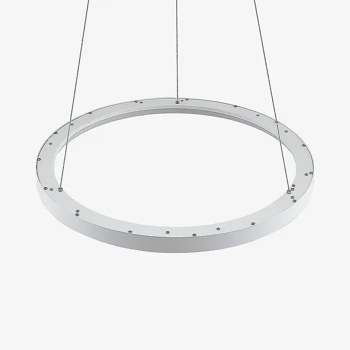 Arcchio Pendelleuchte Vivy - L x B x H: 58 x 58 x 3,5 cm, weiß / opal, weiß