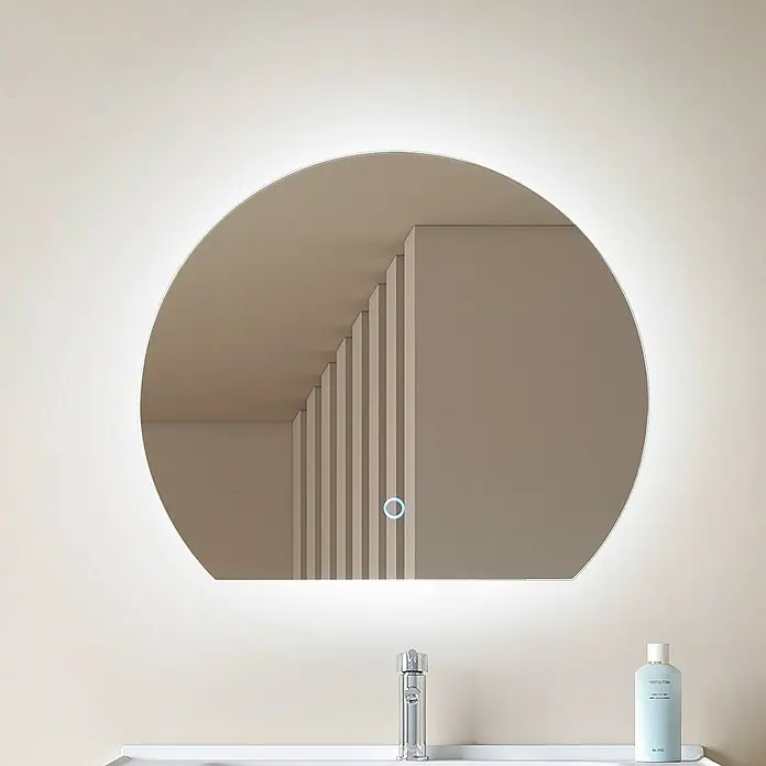 Lucande LED-Spiegelleuchte Celestiel - chrom / silber, chrom / silber