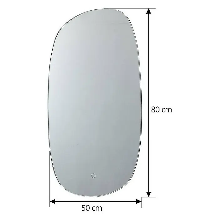 Lucande LED-Spiegelleuchte Celestiel - chrom / silber, chrom / silber