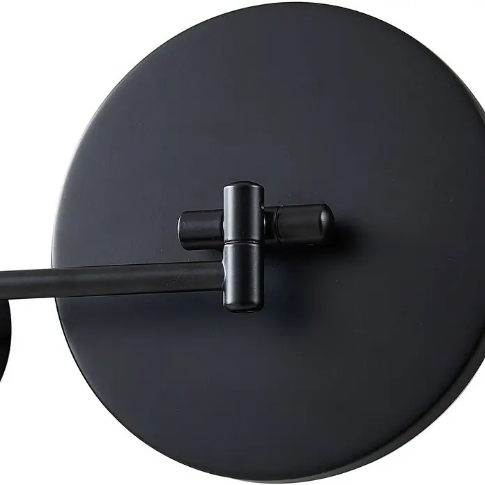 Lucande LED-Spiegelleuchte Fyria - schwarz, schwarz