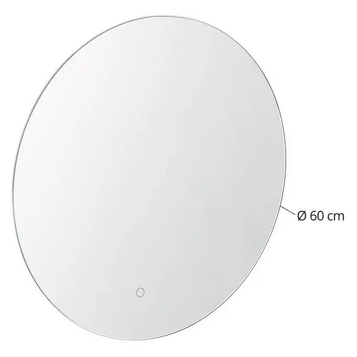 Lucande LED-Spiegelleuchte Celestiel - chrom / silber, chrom / silber