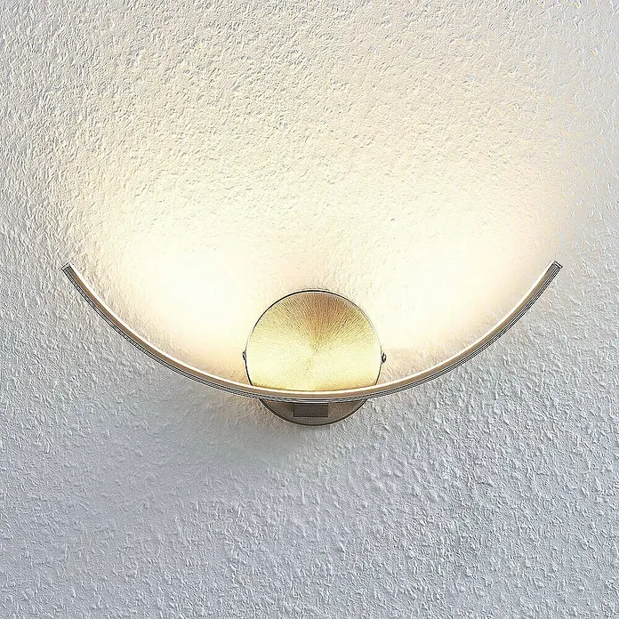 Lindby Wandleuchte Iven - alu / grau / zink, alu / grau / zink