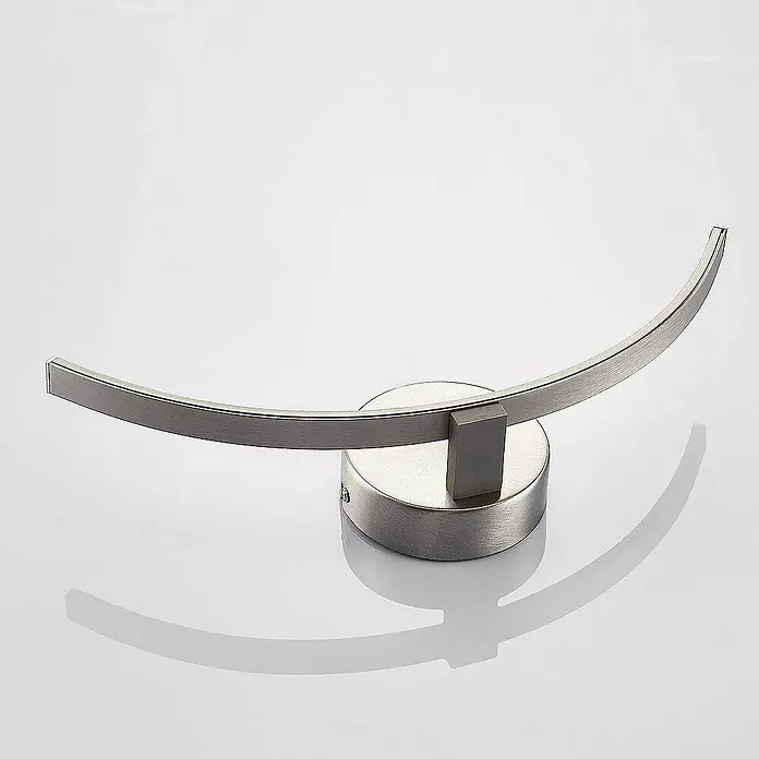 Lindby Wandleuchte Iven - alu / grau / zink, alu / grau / zink