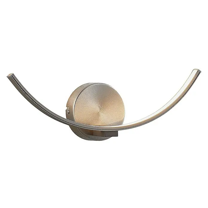Lindby Wandleuchte Iven - alu / grau / zink, alu / grau / zink
