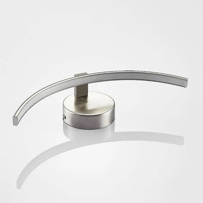 Lindby Wandleuchte Iven - alu / grau / zink, alu / grau / zink