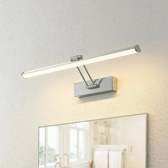 Lindby Wandleuchte Sanya - chrom / silber