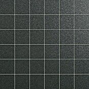 Mosaikfliese Smart (30 x 30 cm, Schwarz, Teilpoliert)