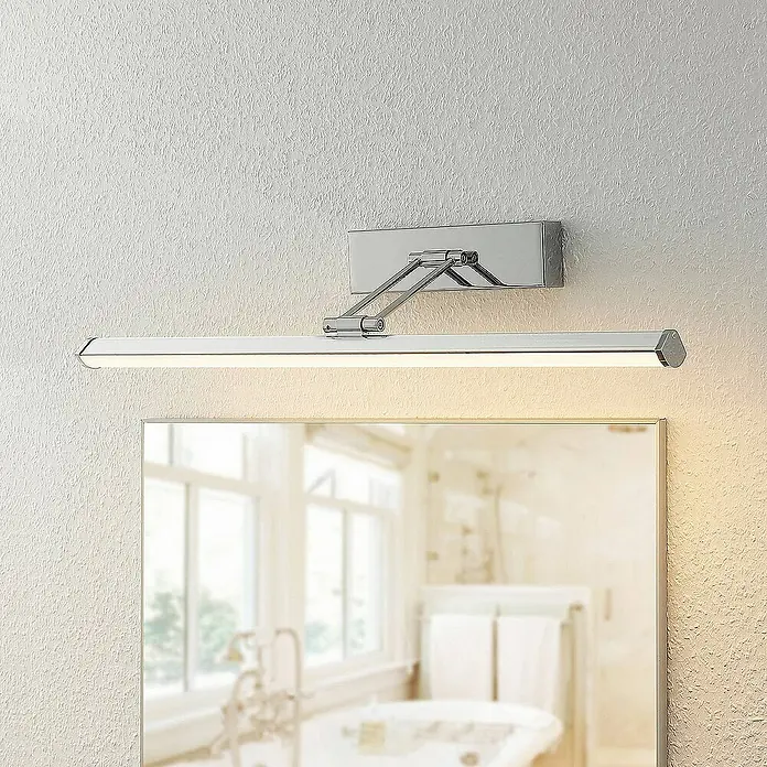 Lindby Wandleuchte Sanya - chrom / silber