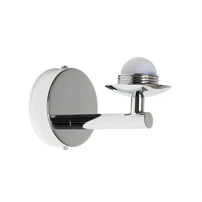Arcchio Wandleuchte Maviris - chrom / silber