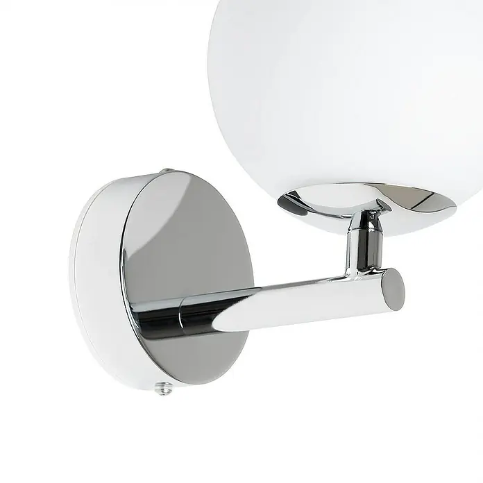 Arcchio Wandleuchte Maviris - chrom / silber