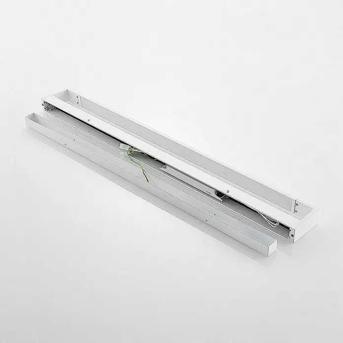 Arcchio Wandleuchte Jora - L x B x H: 10 x 90 x 4 cm, weiß / opal, weiß / opal
