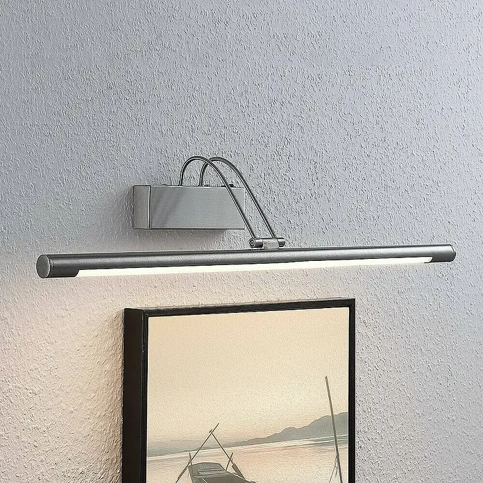Lindby Wandleuchte Mailine - alu / grau / zink, alu / grau / zink