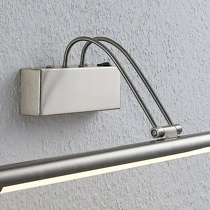 Lindby Wandleuchte Mailine - alu / grau / zink, alu / grau / zink