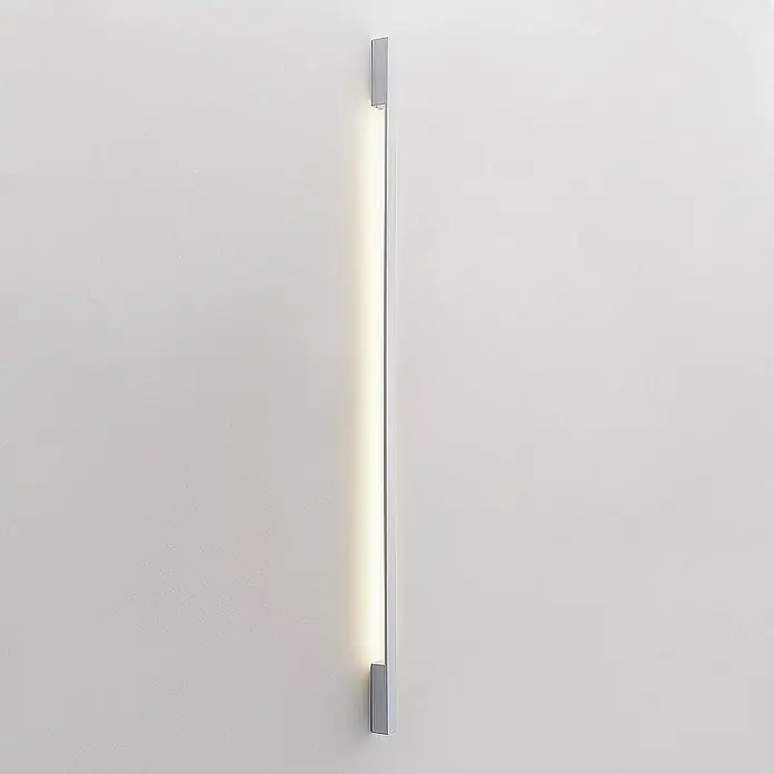 Arcchio Wandleuchte Ivano - L x B x H: 4,4 x 4,4 x 170 cm, weiß / opal, weiß / opal