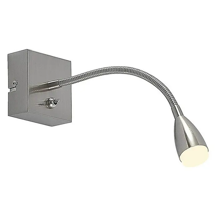 Lindby Wandleuchte Jolka - L x B x H: 30 x 7 x 7 cm, alu / grau / zink, alu / grau / zink
