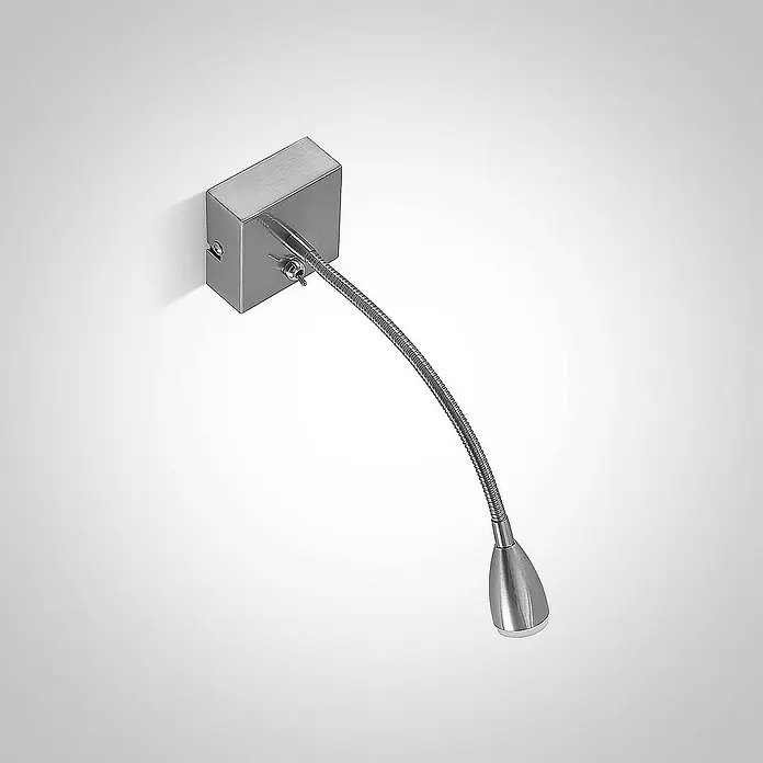 Lindby Wandleuchte Jolka - L x B x H: 30 x 7 x 7 cm, alu / grau / zink, alu / grau / zink