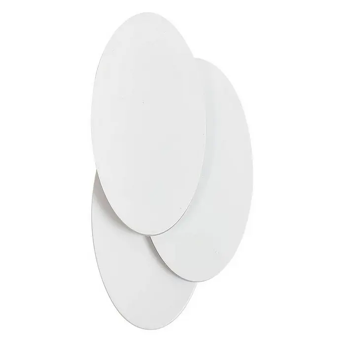 Lindby Wandleuchte Kolme - L x B x H: 5,3 x 14 x 28 cm, weiß / opal