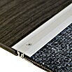 LOGOCLIC Übergangsprofil (Silber, 0,9 m x 27 mm, Montageart: Schrauben)
