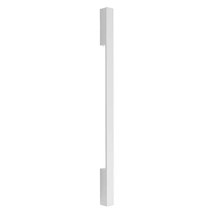 Arcchio Wandleuchte Ivano - L x B x H: 4,4 x 4,4 x 91 cm, weiß / opal, weiß / opal