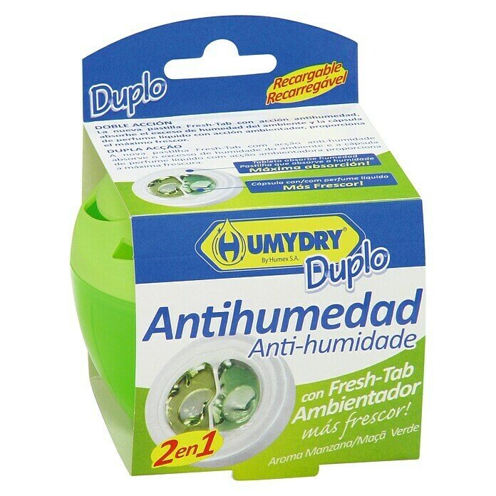 Humydry Antihumedad + Ambientador (Manzana, 75 g)