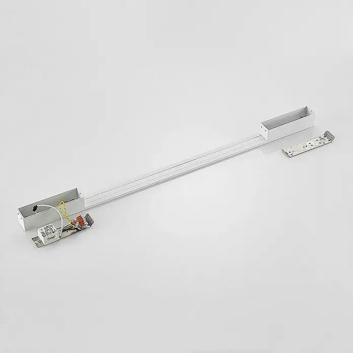Arcchio Wandleuchte Ivano - L x B x H: 4,4 x 4,4 x 91 cm, weiß / opal, weiß / opal